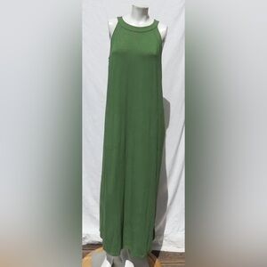 J Jill size 2X jersey maxi dress WITH POCKETS! Cool and beautiful!